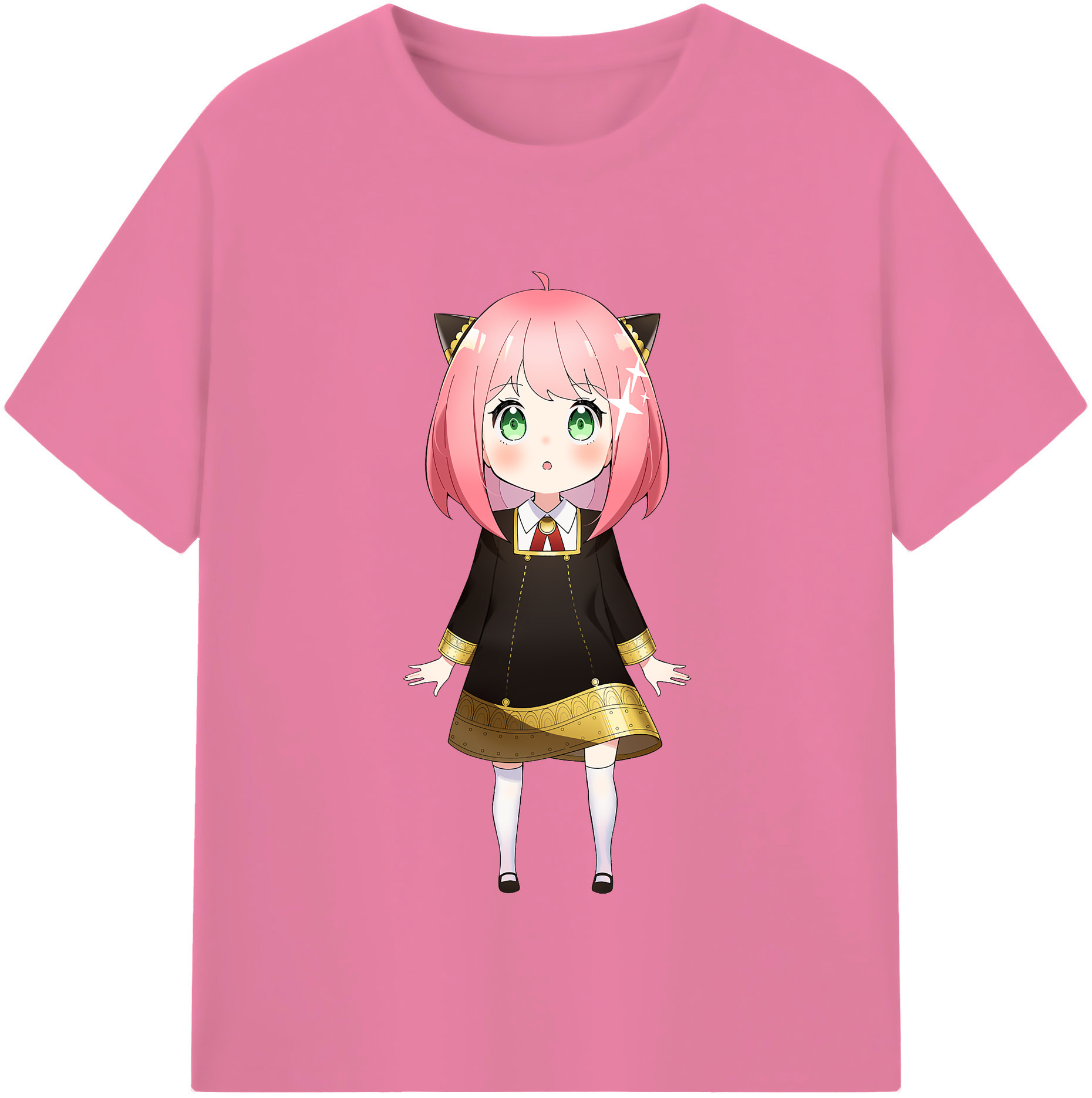 （画像用） SPY×FAMILY间谍家家酒 綿100％半袖Tシャツ（フロントプリント）